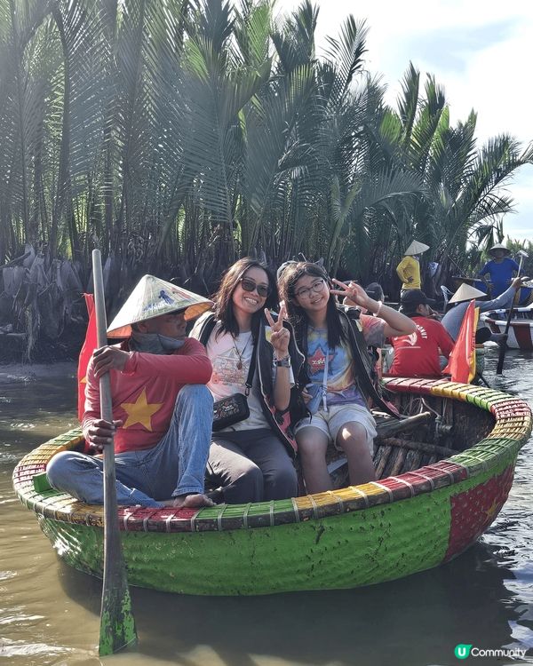 估吾倒原來越南呢個筲箕船都座個幾鐘，D風景重好靚