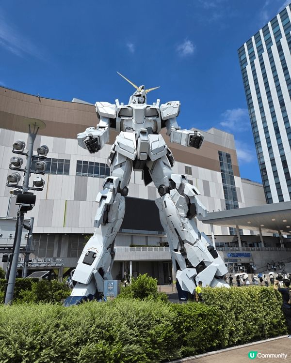 這個高達非常宏偉，我在日本東京台場看到，讓我大開眼界，當天天...