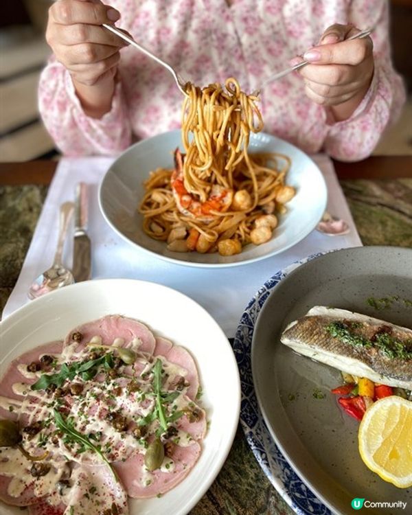 💖👒英式復古風。露台餐廳