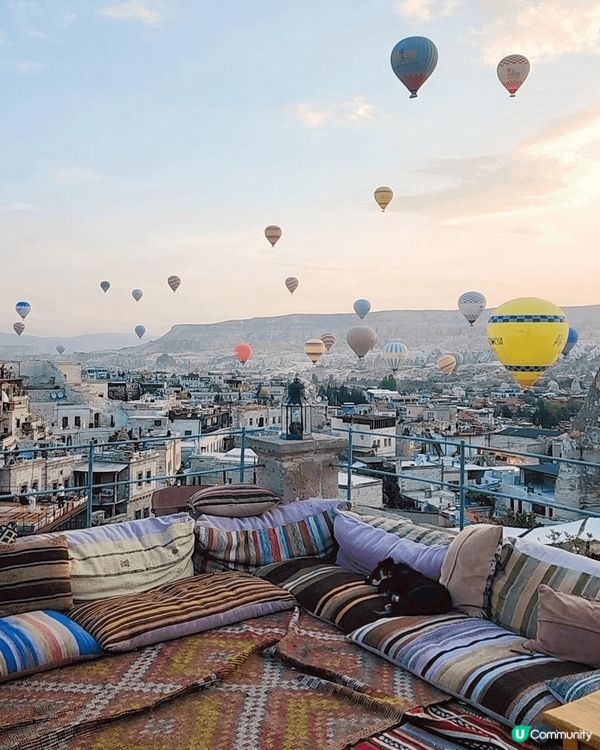 剛去完土耳其熱氣球景點，是人生必去地方之一，看到眼前美景的確...