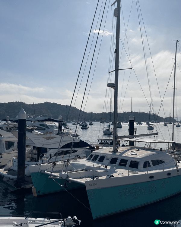 Hk yacht club ‘s scene was bea...