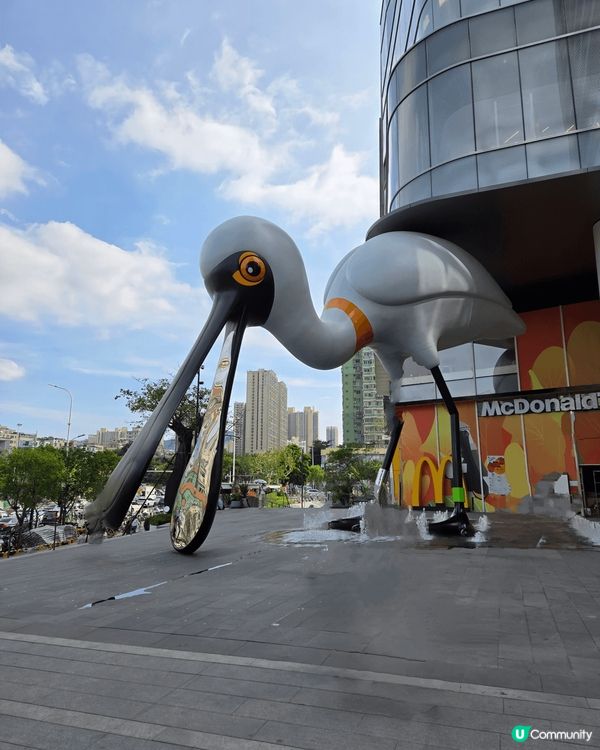 深圳，最新商埸地標，夜景美麗，地標有特色，香港未見有