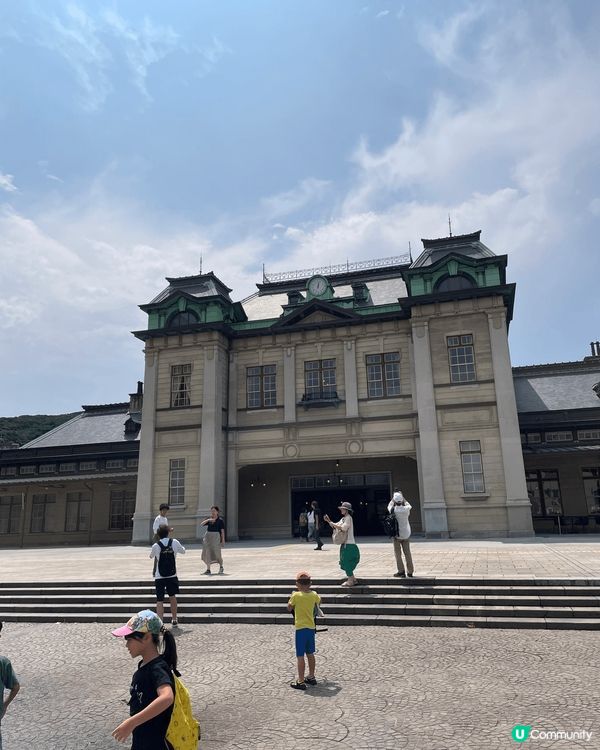 門司港好有異國風情，入面既九州鐵路博物館絕對要去～因為小朋友...