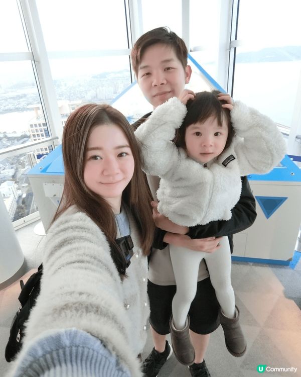 第一次一家人去旅行??就係福岡，又好好天遇到金光閃閃的金鱗湖...