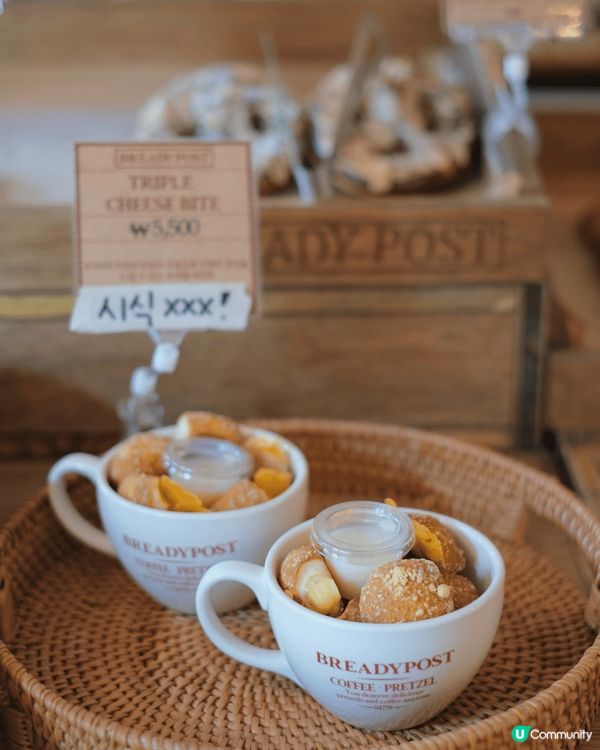 弘南洞的 Breadypost 是首爾最近新興的打卡麵包店,...