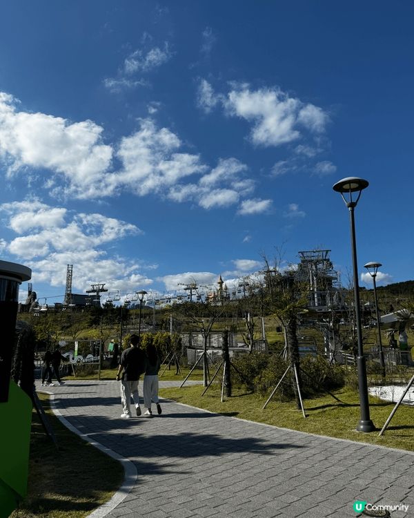 喜歡空曠的地方，喜歡有樂園的地方