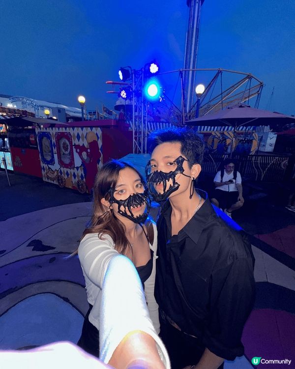 ???? 萬聖節在海洋公園的驚悚冒險！????