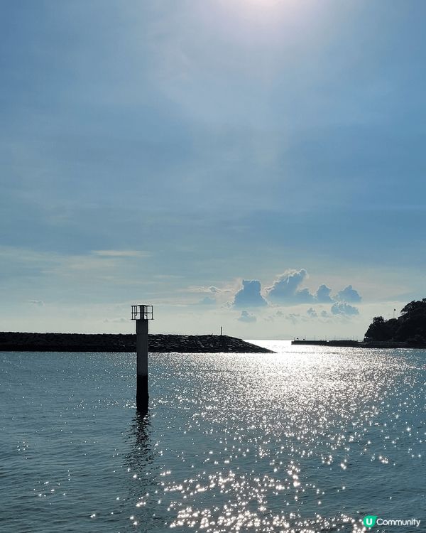 大澳：吹著風，等夕陽西下。感受天地之間，人類的渺小。