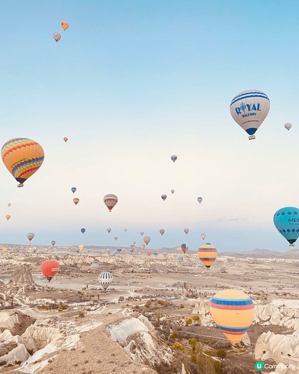 最喜歡土耳其的人充滿熱情, 特別在卡帕多奇亞拍攝熱氣球的一刻...