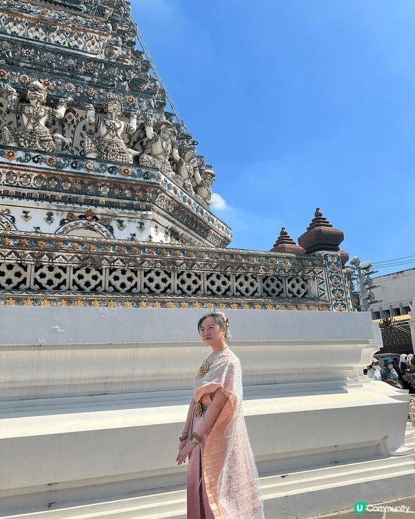 鄭王廟影相好靚，扮?半日泰國公主先！大家都會租泰服著，有好多...