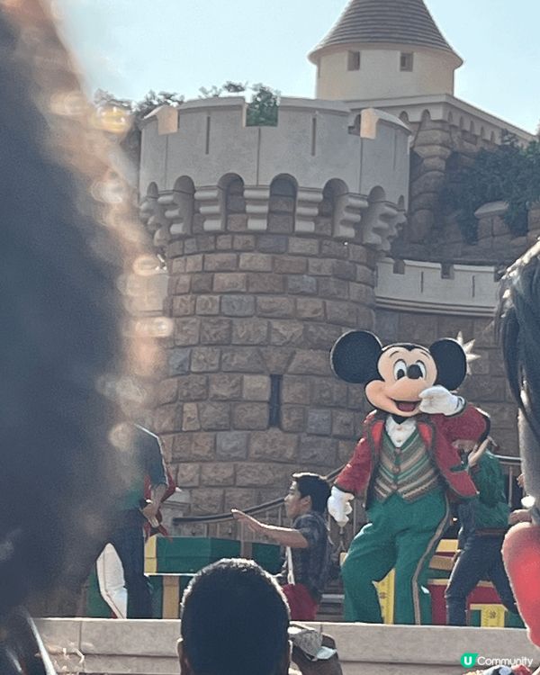 這些相片是在香港迪士尼樂園拍的，我喜歡這個景點是因為當中的卡...