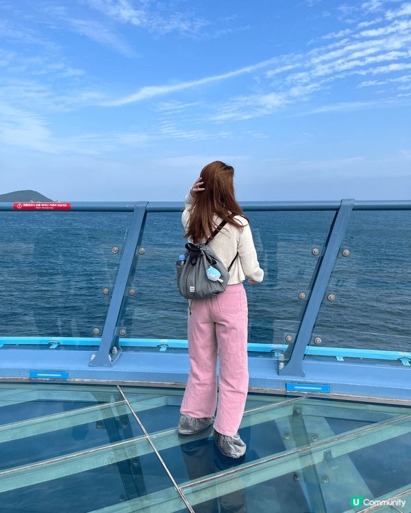 釜山海雲臺膠囊列車，是韓國最近人氣最高的景點，兩個人可以包一...