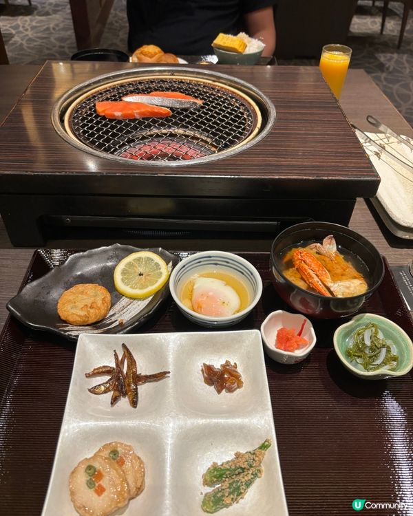 溫泉酒店嘅早餐🍳🥓🍞🐟🥛