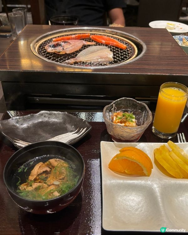 溫泉酒店嘅早餐🍳🥓🍞🐟🥛