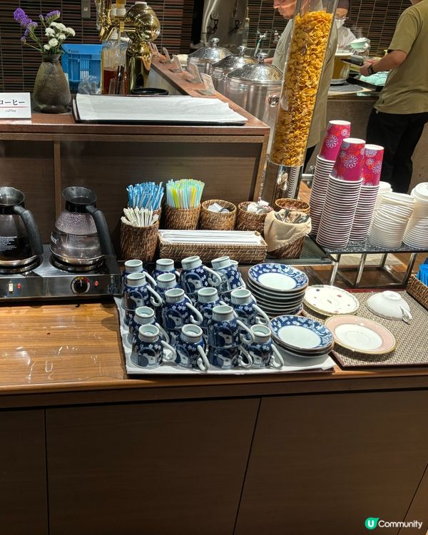 溫泉酒店嘅早餐🍳🥓🍞🐟🥛