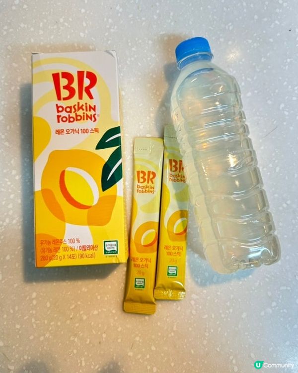 Baskin Robbins 有機濃縮100檸檬汁！
