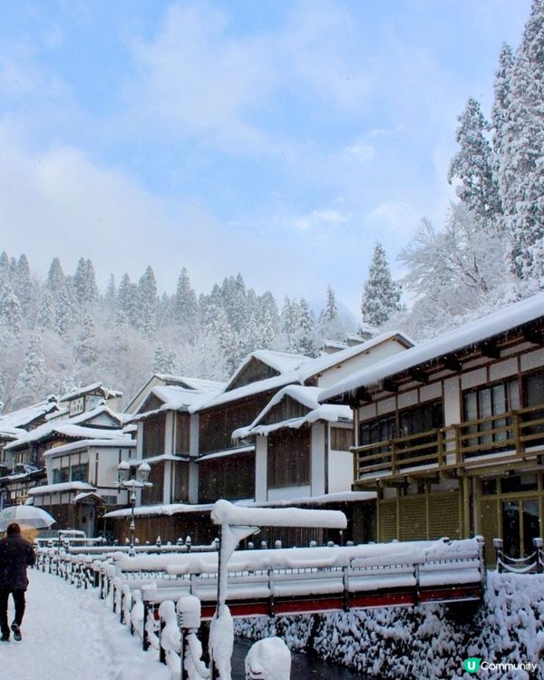 🇯🇵2024最新📫冬日最夢幻銀山溫泉💃🏽🕺🏻人流管制預約方案