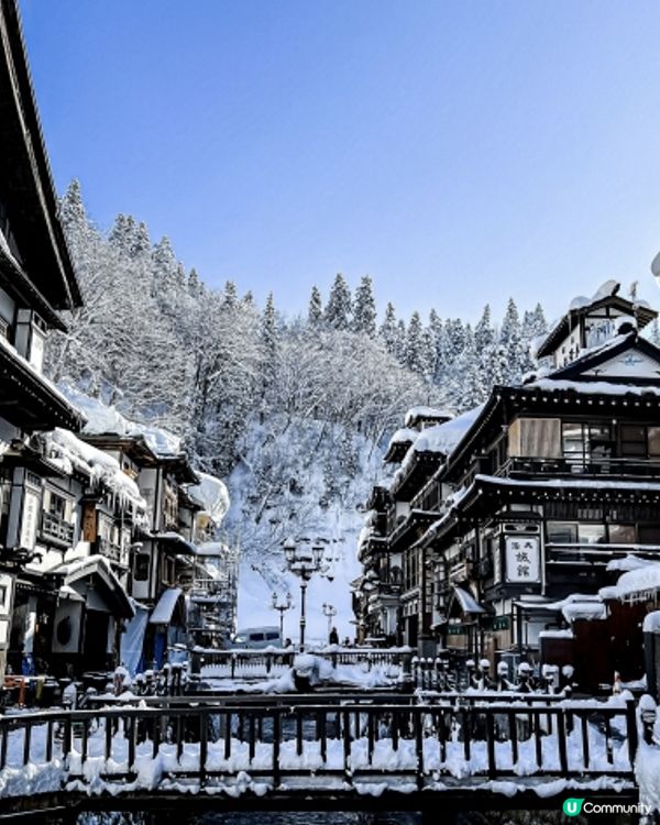 🇯🇵2024最新📫冬日最夢幻銀山溫泉💃🏽🕺🏻人流管制預約方案