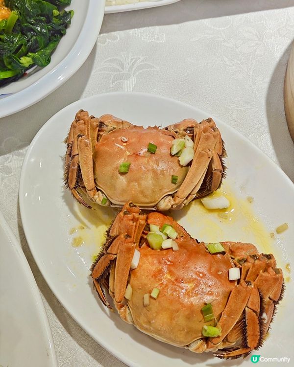 作為蟹迷💗襯住仲有大閘蟹梗係要去大吃🦀放肆一下啦😍富臨皇宮嘅...