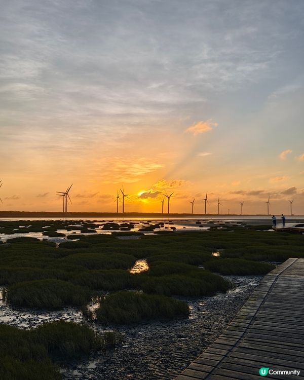 暫時看過最美的夕陽🌄