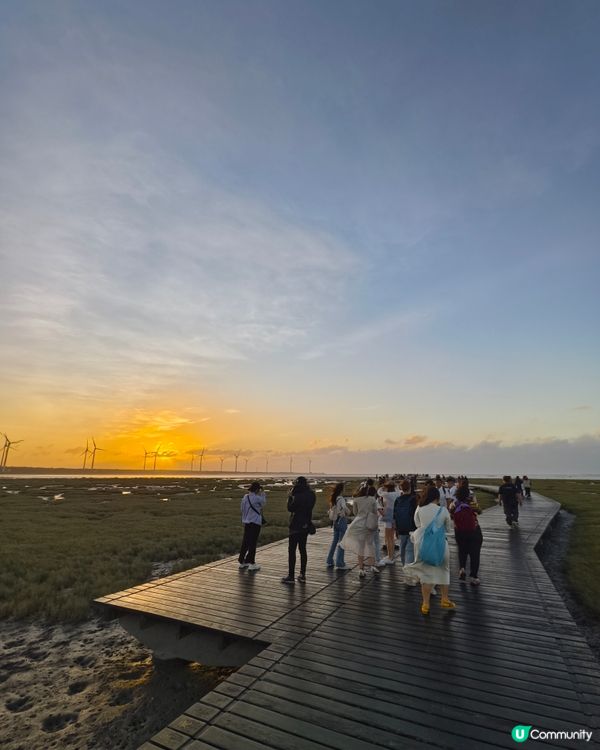 暫時看過最美的夕陽🌄