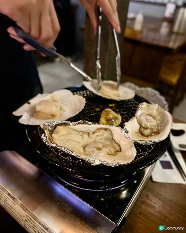 現場磯燒活海鮮 主餐牌7折優惠🦪🐚