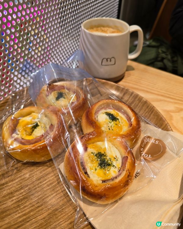韓國麵包店🥐  金秀賢代言！😋  明洞必食！