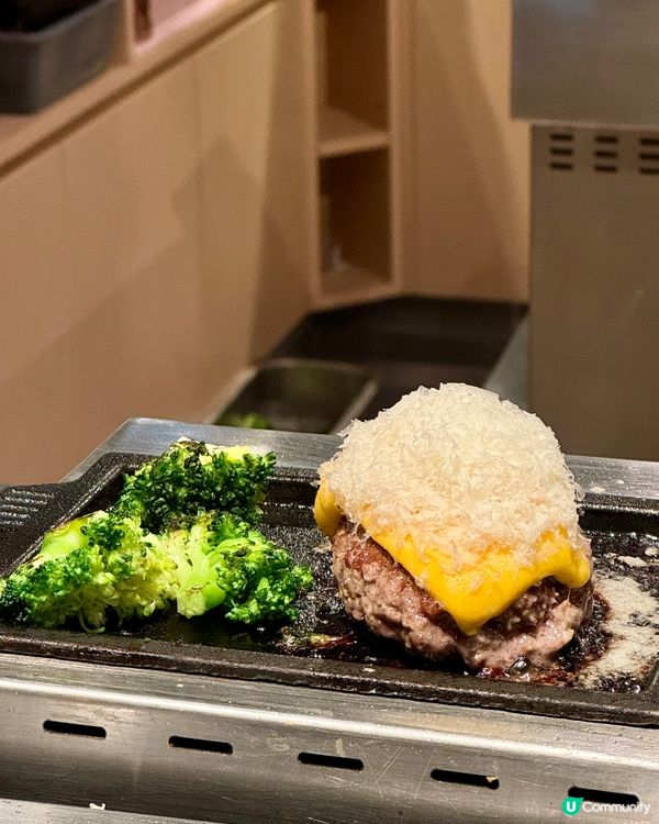 $95日本和牛漢堡扒套餐🐮🥩 免費任添白飯､麵豉湯