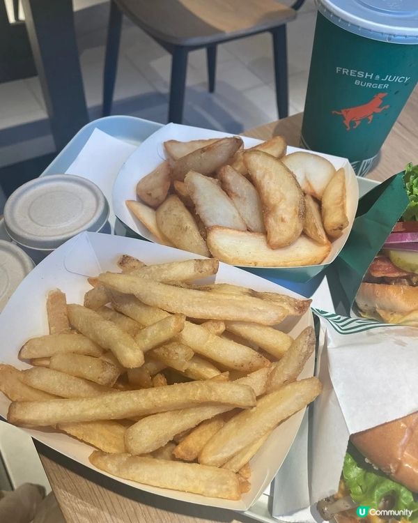 擁有自家牧場的漢堡店🥳