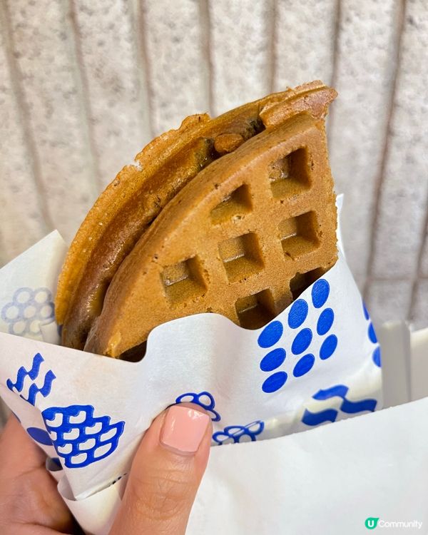 咖啡格仔夾餅 啊～～～～～