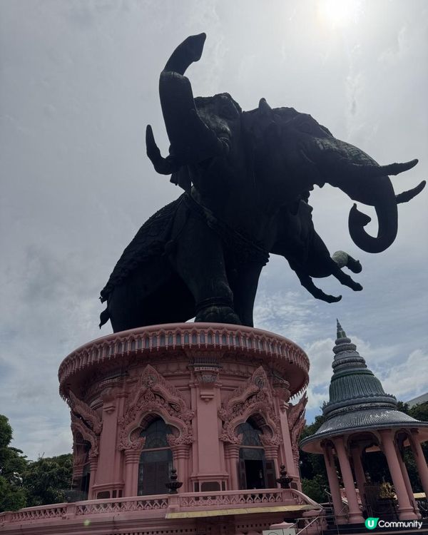 小眾但絕美的泰國粉紅寺廟