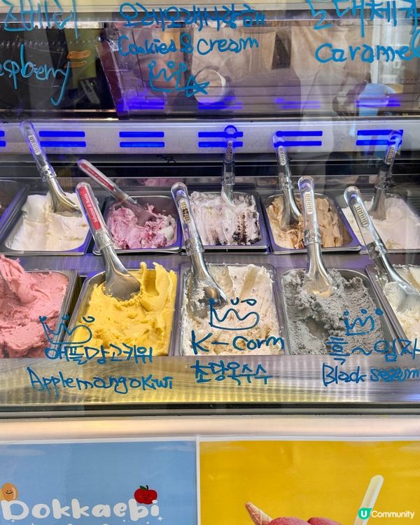 🇰🇷鬼怪韓劇拍攝場地 濃郁豆腐gelato