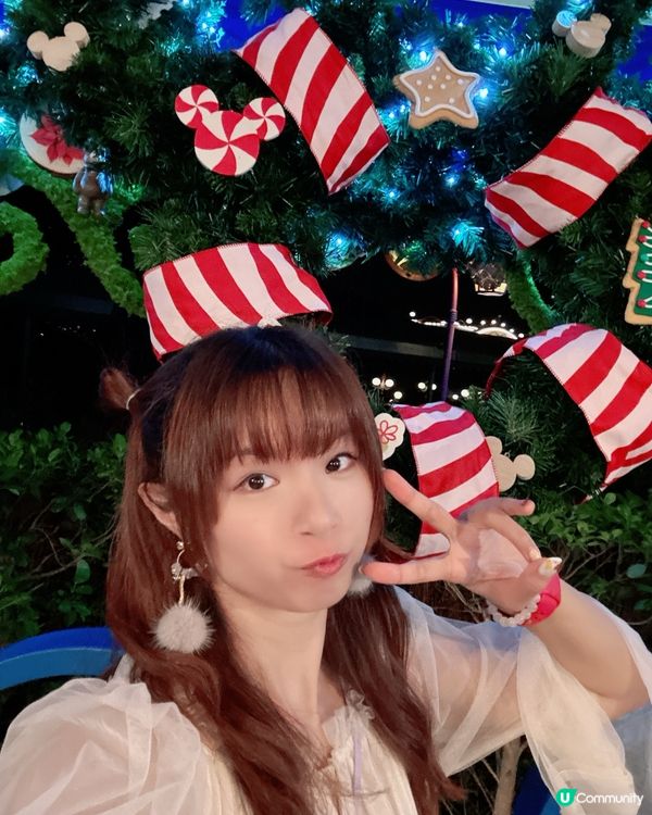 迪士尼聖誕氣氛🎄🎅🏻  米奇聖誕舞會開Show啦！