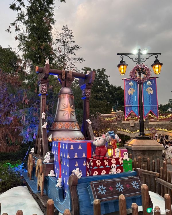 迪士尼聖誕氣氛🎄🎅🏻  米奇聖誕舞會開Show啦！