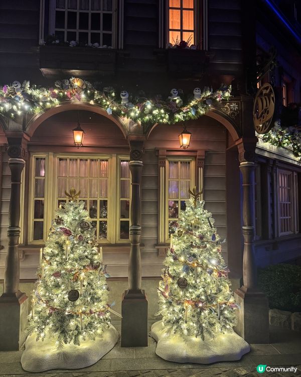 迪士尼聖誕氣氛🎄🎅🏻  米奇聖誕舞會開Show啦！