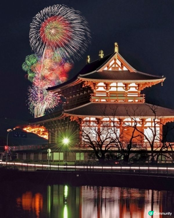 2025年1月🇯🇵奈良盛大祭典🌸若草山 燒山祭+煙火大會🎉