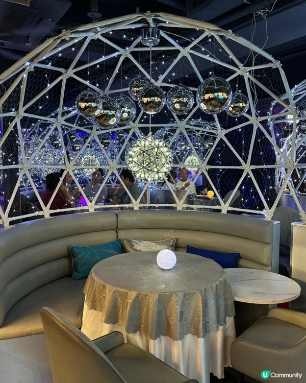 唯美星空夜景西餐廳🌌情侶閨蜜打卡首選