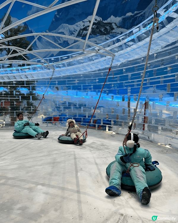 除了室內遊樂場，深圳海昌樂漫冰雪王國也是幼兒放電好去處???...