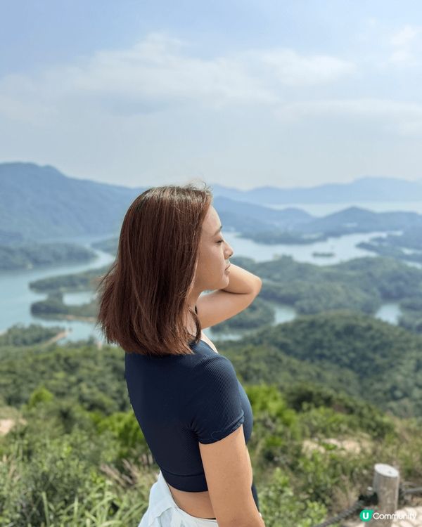 香港版千島湖，係大欖涌水塘。覺得係香港?個儲水塘?特色，沿途...