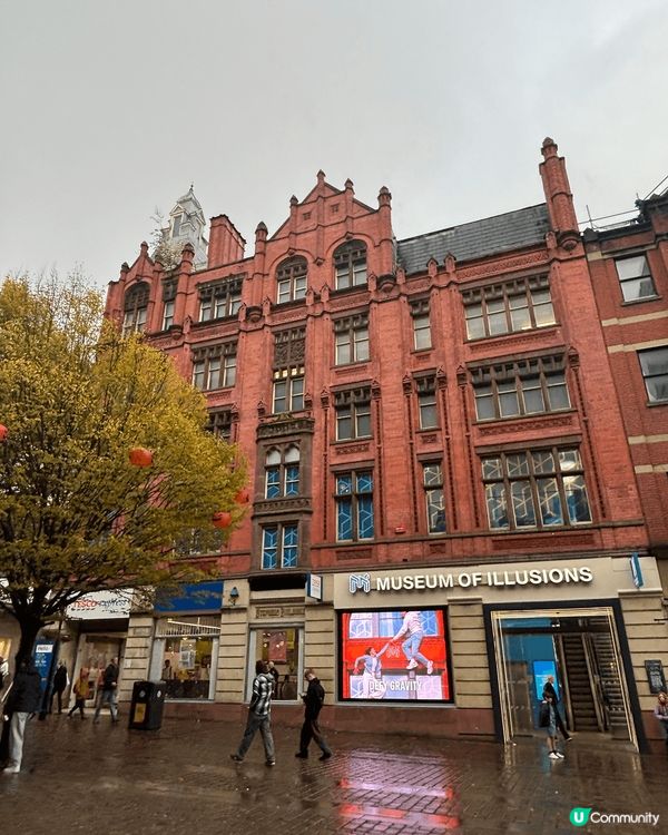 英國曼徹斯特市中心遊。