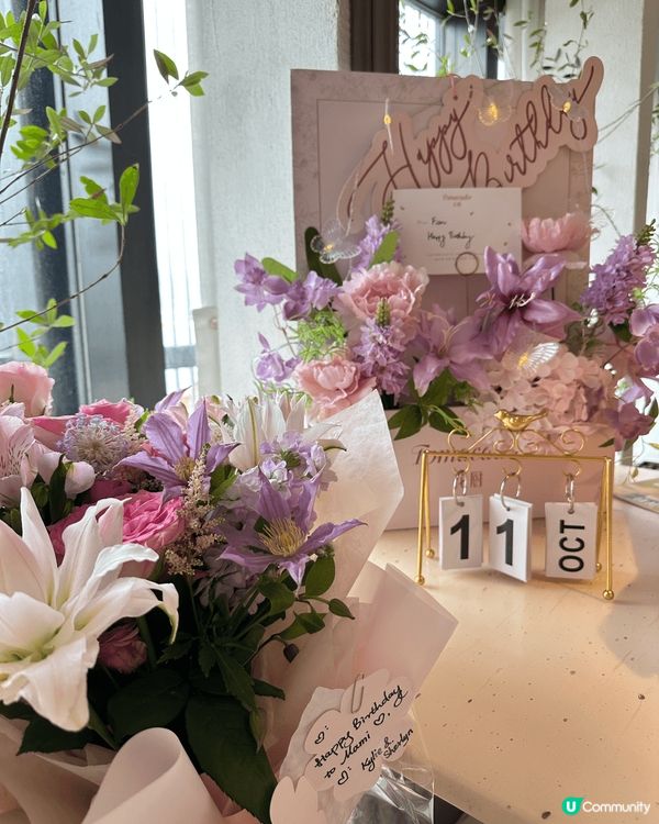 生日去?一間仙氣滿滿?餐廳，有齊女士們至愛?元素 — 鮮花、...