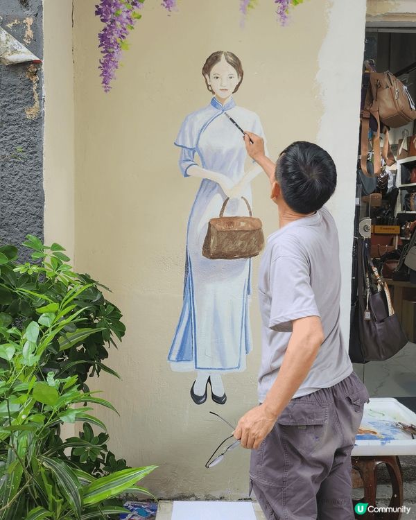 這是深圳甘坑古鎮, 有很多特色古老建築可以打卡,值得一遊