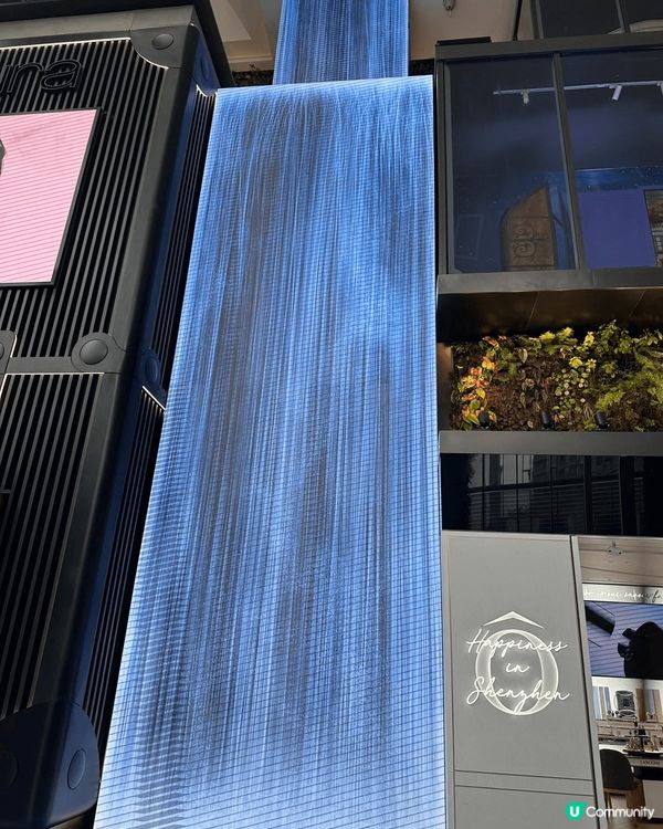 深圳中洲灣C Future City 有很多打卡點, 如室內...