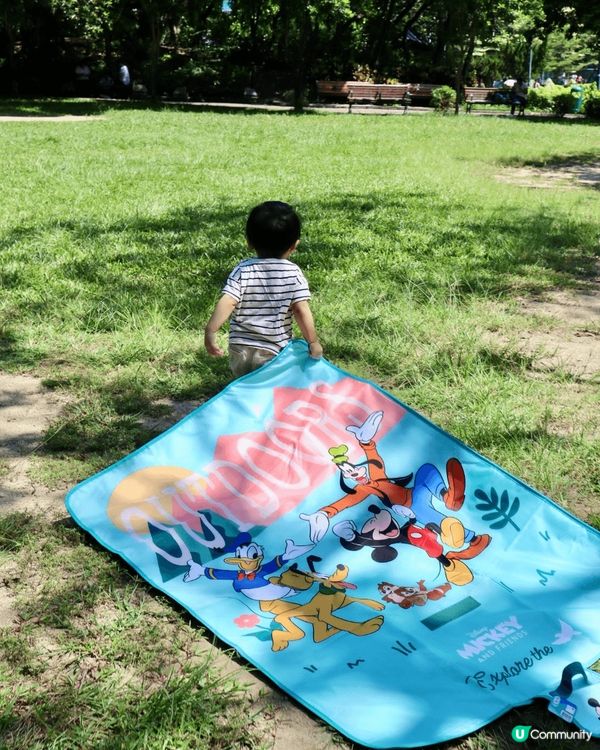 迪士尼粉絲必備好物，舒服又輕身既野餐墊