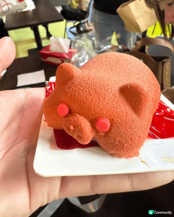 迷你乳豬蛋糕，造型逼真，好可愛，味道都不錯，值得一試！