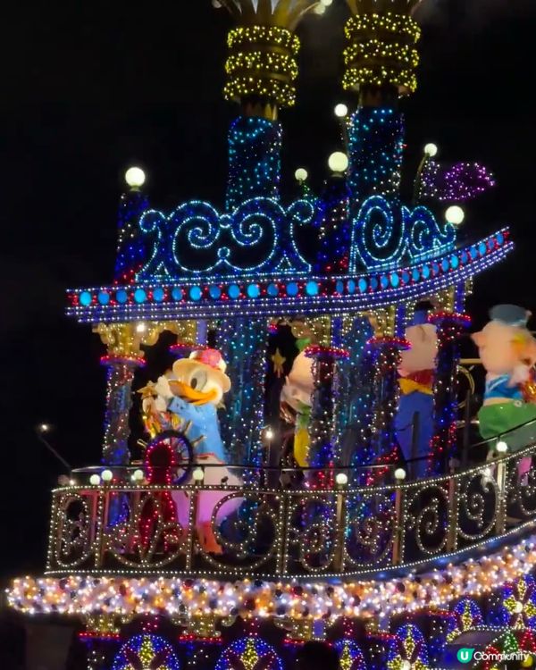 東京迪士尼聖誕限定花車好靓😍😍詳盡介紹新園區攻略