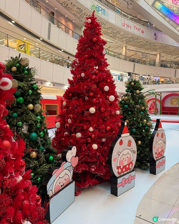 一切準備就緒,11月22起就見到觀塘APM商場聖誕新佈置,來...