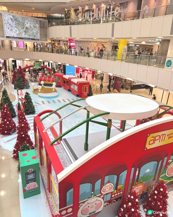 一切準備就緒,11月22起就見到觀塘APM商場聖誕新佈置,來...