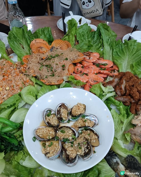 惠州團品嚐高質和鮮甜惹味鮑魚海鮮大餐🦞！🤤