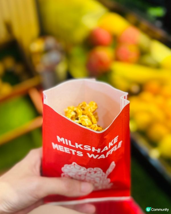 奶昔配窩夫夠哂邪惡😈